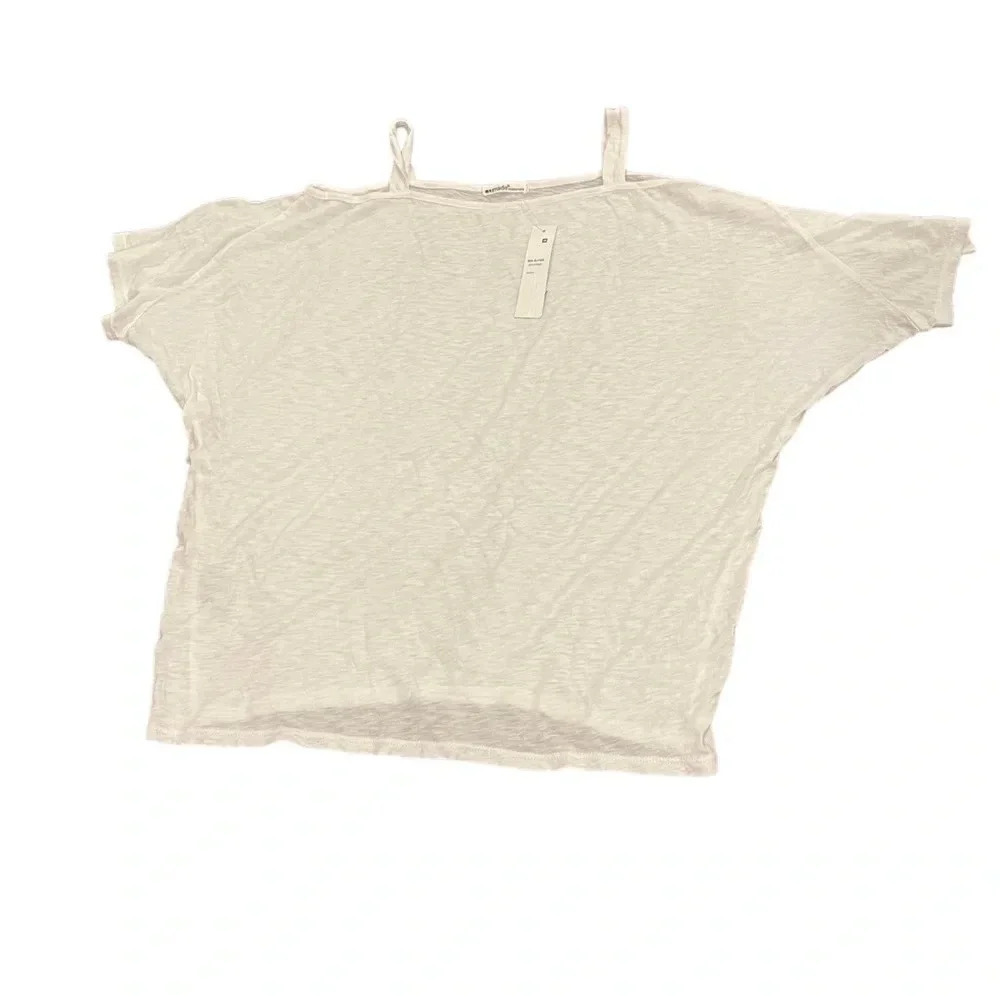 🤍✨LAMade Maternity Cold Shoulder‎ Tee NWT Size S✨